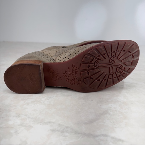 Discontinued John Fluevog Encourage Connie Grey 10.5 Oxfords - Picture 7 of 12